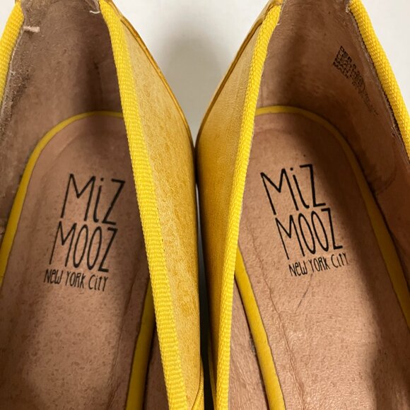 *USED* Miz Mooz DEB Wedge Ballet Flats! Size 8.5 (RUNS SMALL). Super cute!!! - Picture 5 of 9